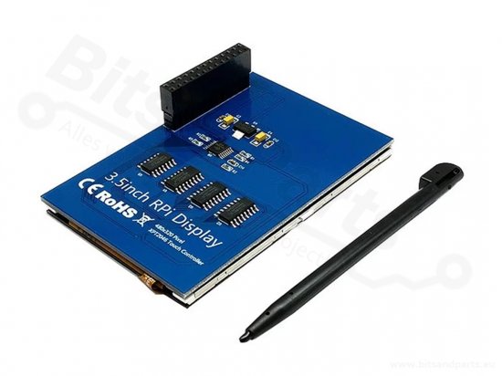 Display Raspberry Pi 3,5 inch TFT touchscreen 320×480px (ILI9486)